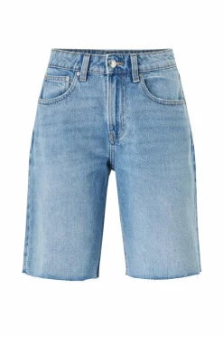 Gina Tricot Shorts>Denimshorts Denim Shorts Mid blue