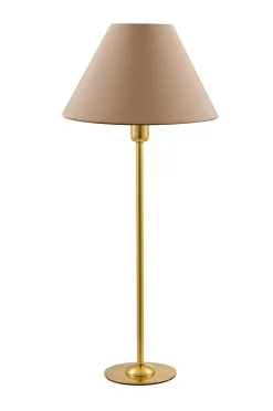 Globen Lighting Bordlampe Base Iris 45 Børstet messing Sale