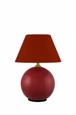 Globen Lighting Genopladelige Lamper>Bærbar bordlampe Iris 16 Bordeaux