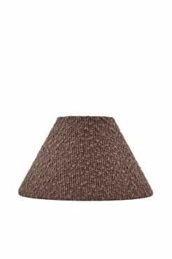 Globen Lighting Lampeskærme>Lampeskærm Iris 20 Mokka bouclé