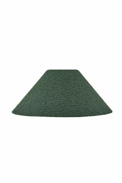 Globen Lighting Lampeskærme>Lampeskærm Iris 45 Mosgrøn bouclé