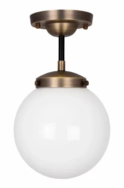 Globen Lighting Badeværelsesbelysning>Plafond Alley Antik/hvid