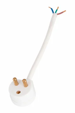 Globen Lighting Stikprop Klasse I Hvid Outlet
