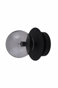 Globen Lighting Væglamper>Væglampe/Plafond Art Deco IP44 Black/smoke