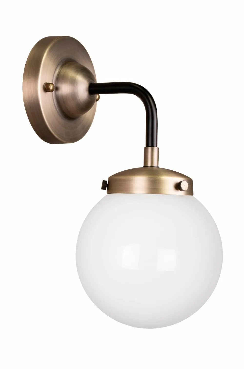 Globen Lighting Væglampe Alley 1 IP44 Antik/hvid New