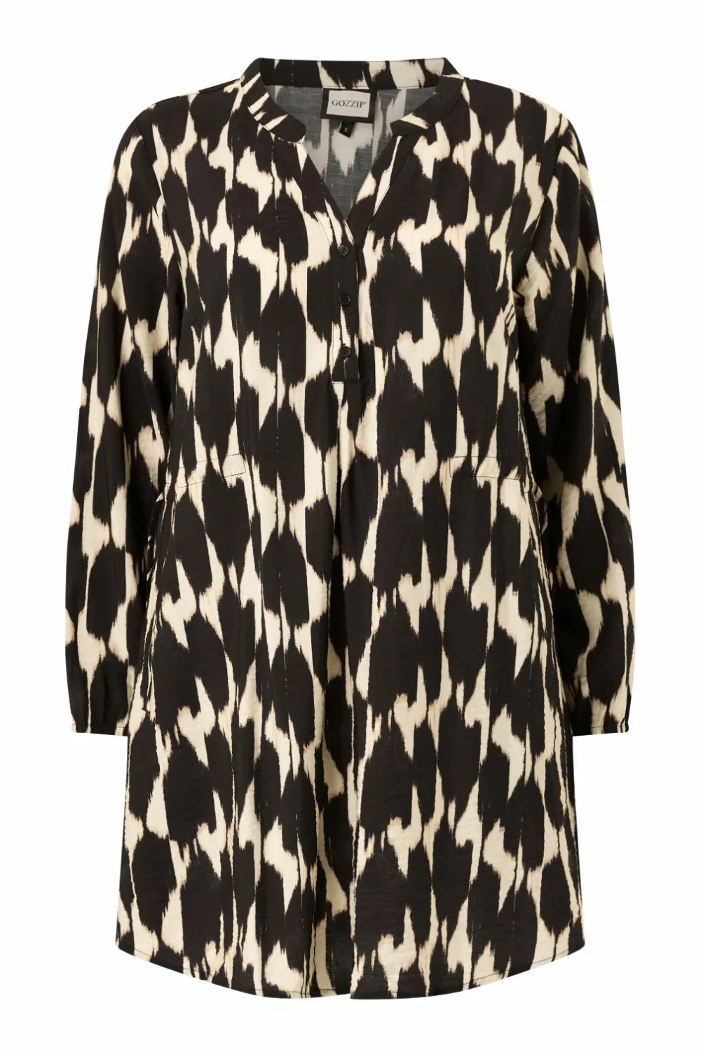 Gozzip Tunikaer>Tunika gNora Tunic Black/offwhite