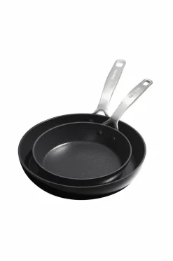 GreenPan Stegepande sæt 20+28cm Sort Sale