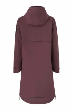 Halti Parka Tokoi II W DX Fudge maroon red Hot