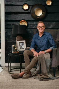 Halvor Bakke Tæpper & Plaider>Ulundi Plaid Beige