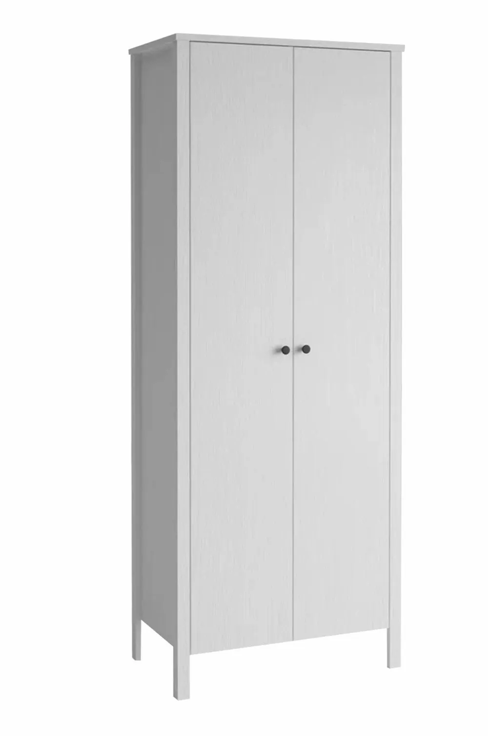 Hanah Home Garderobeskabe>Garderobe Vargas Struktur af hvidt træ