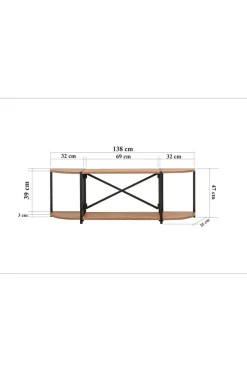 Hanah Home Tv-Bænke><noscript><img width=