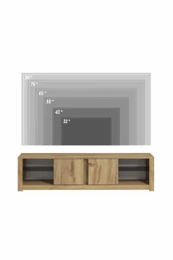 Hanah Home TV-bænk Lina Egetræ New