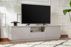 Hanah Home TV-bænk Vanguard Grå farve Outlet