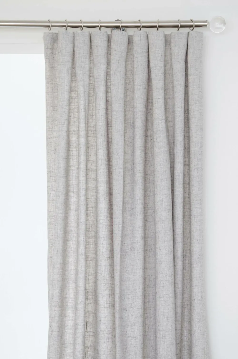 Hasta Gardin Lina 132x250 Grå Outlet