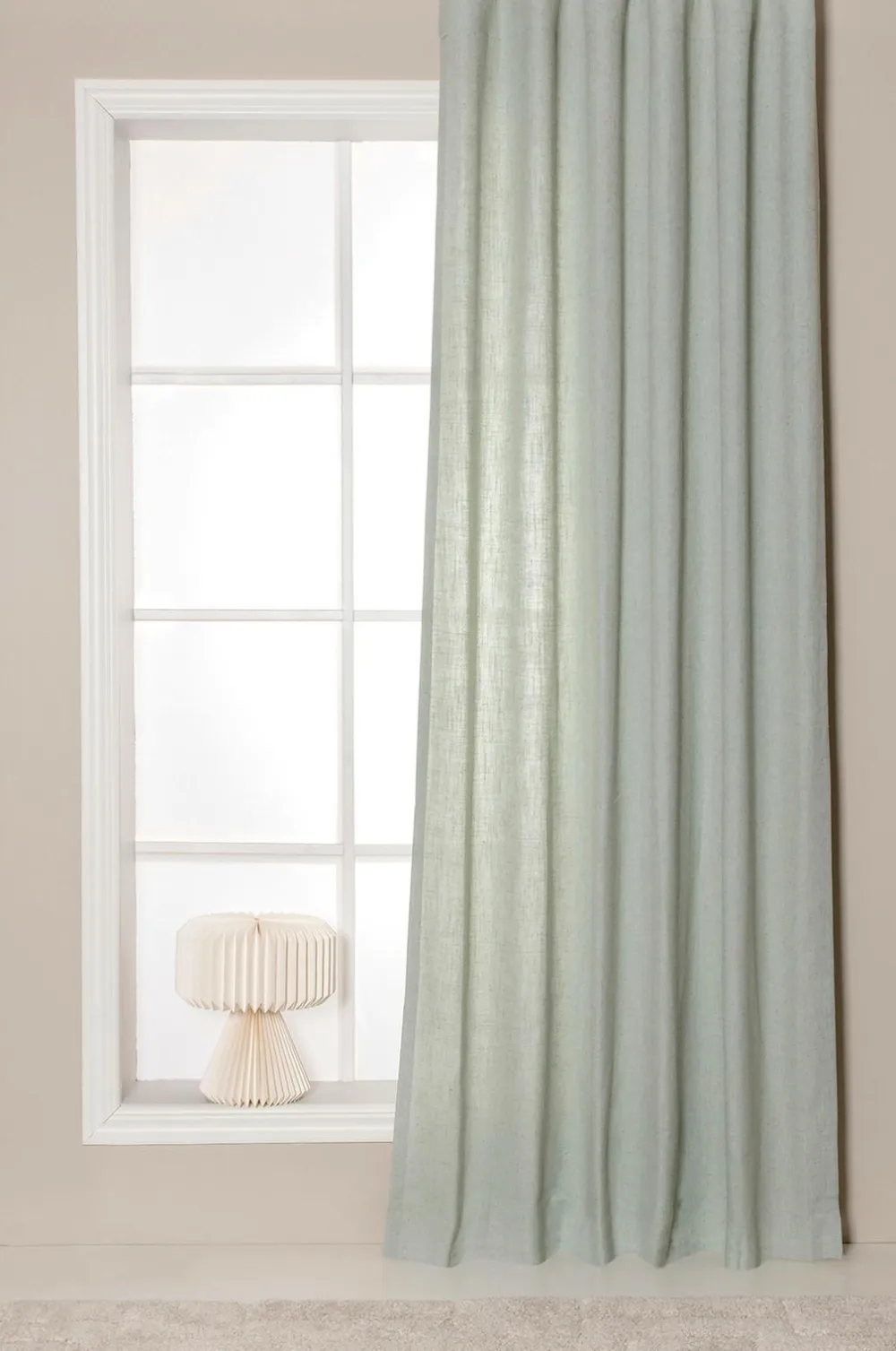 Hasta Gardin Lina 132x250 Lys turkis Online