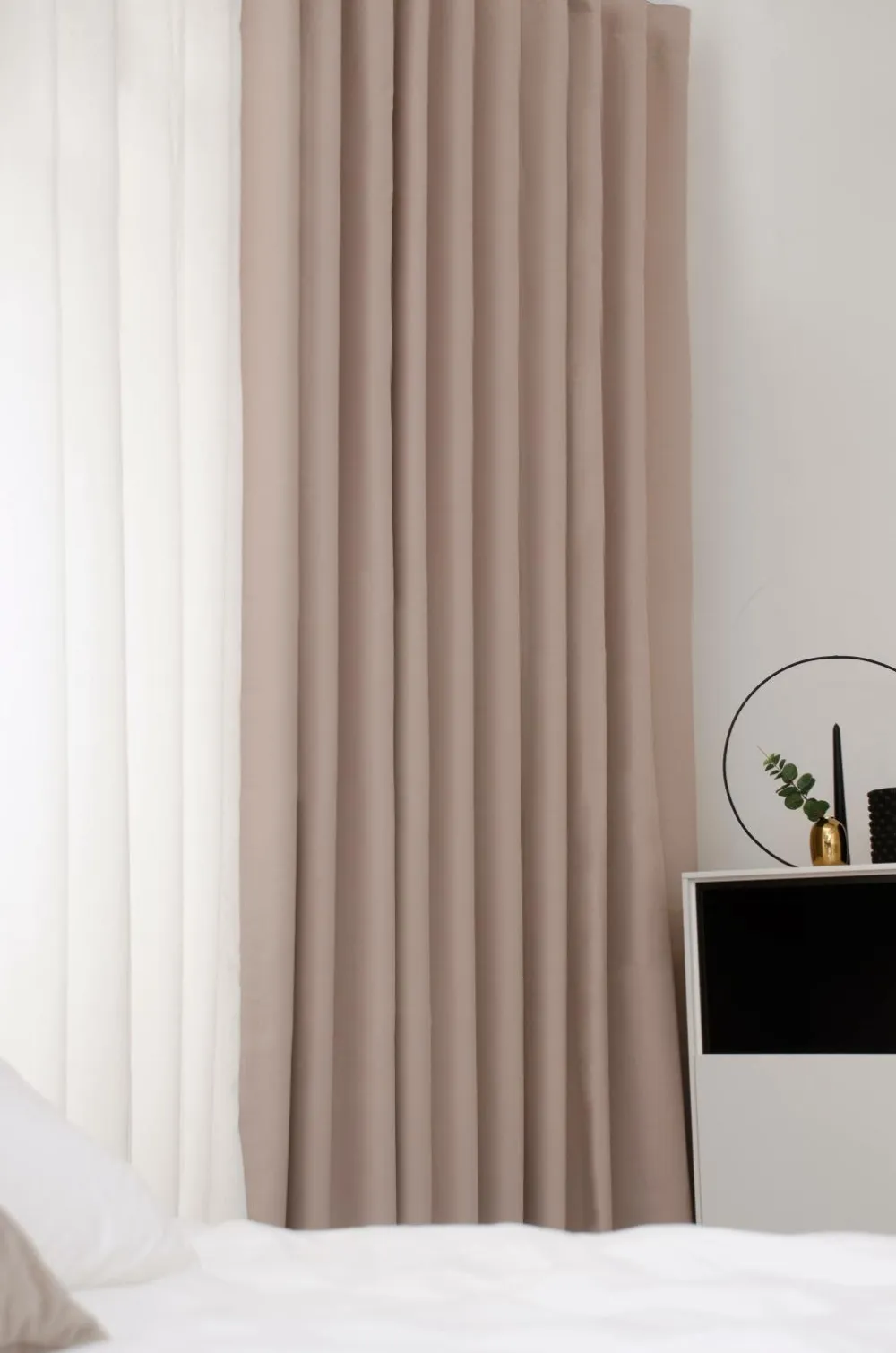 Hasta Mørklægningsgardin Dokie XL Beige New