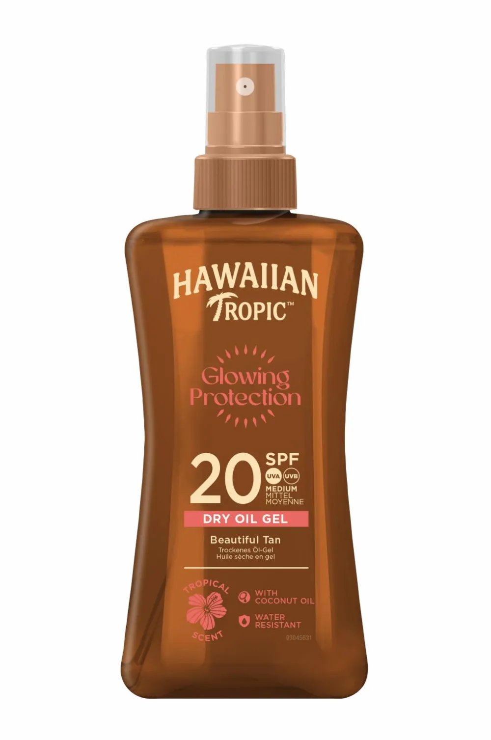 Hawaiian Tropic Glowing Protection Dry Oil Gel SPF20 200 ml No color Best