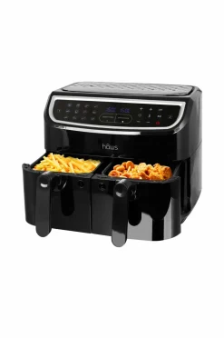 Haws Små Køkkenmaskiner>AirFryer 2X4,5L 2400W Svart