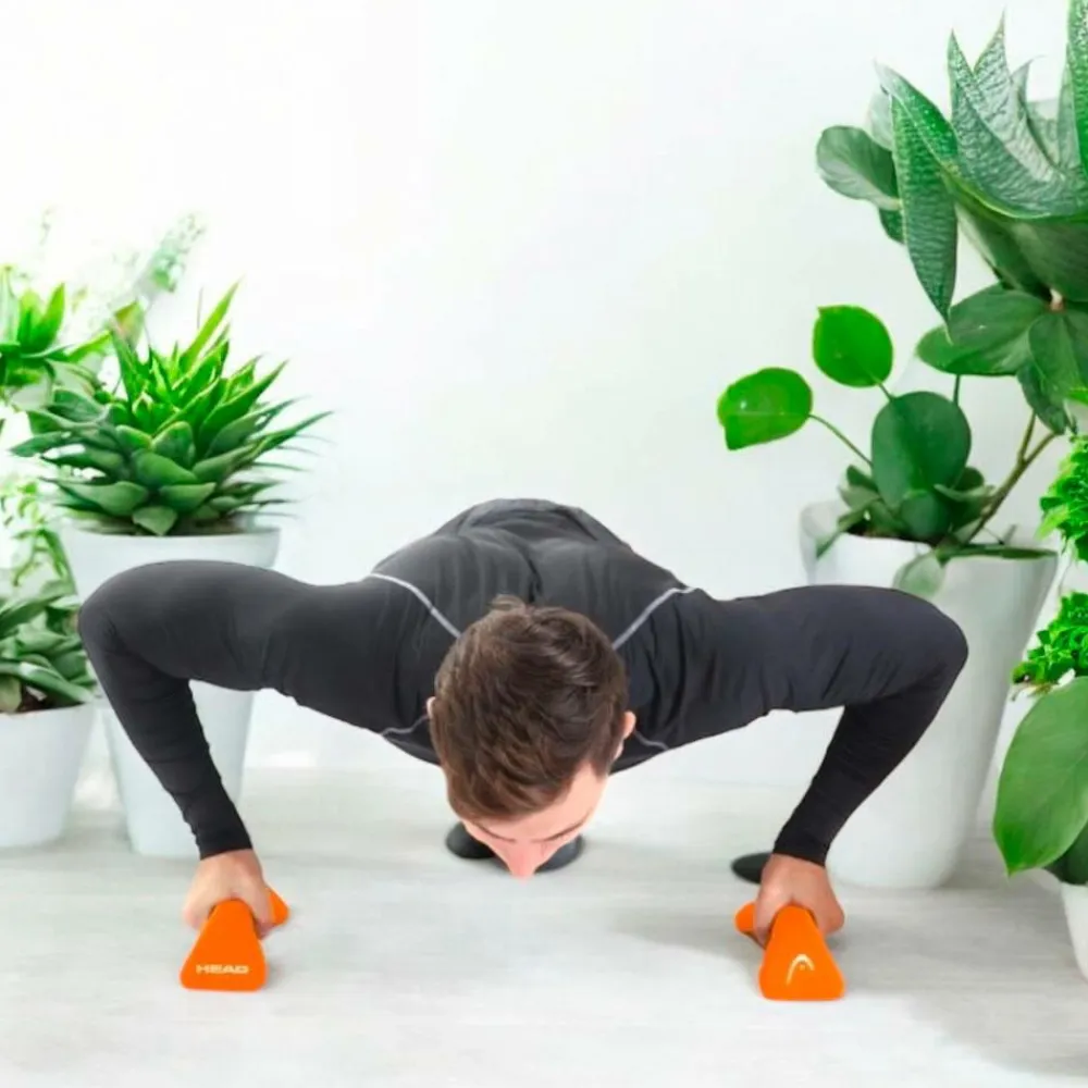 Head Træningsredskaber & Udstyr|Træningsredskaber & Udstyr>Push up-håndvægte 1,5 kg x 2 No color