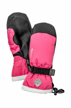 Hestra Luffer Gauntlet CZone Jr Mitt Fuchsia/ivory Outlet