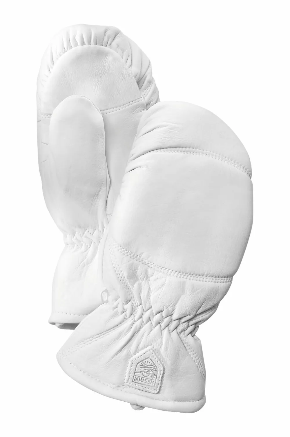 Hestra Skiluffer Leather Box Mitt Offwhite Best