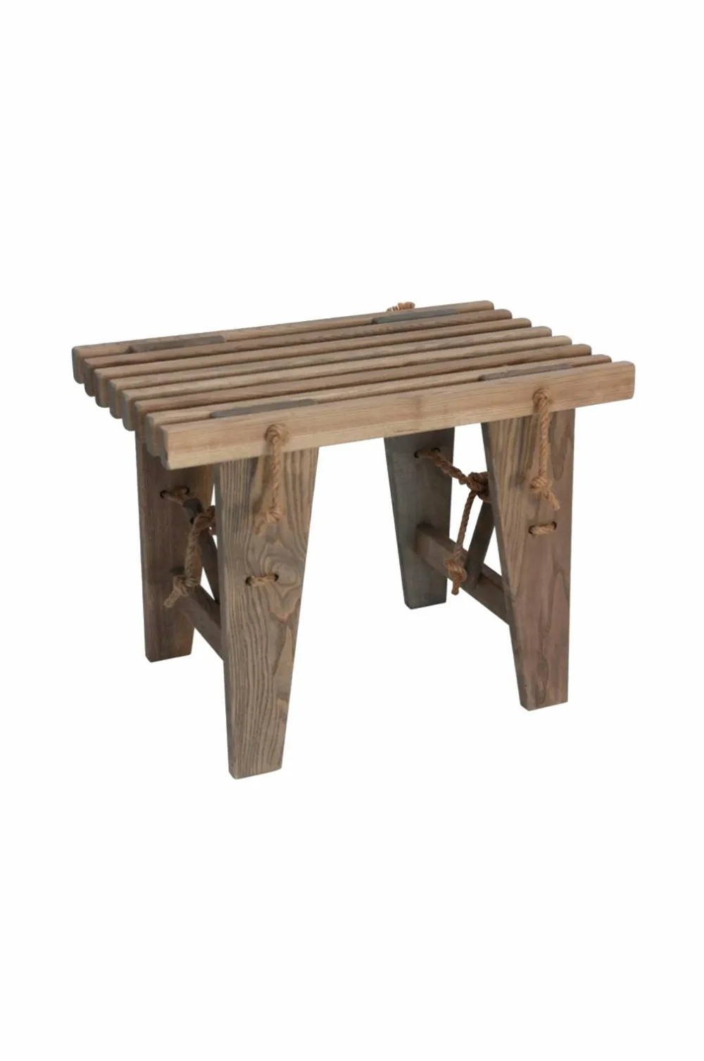 Hillerstorp Bænk Ecobench 60 Cm Ask Grå olieret New
