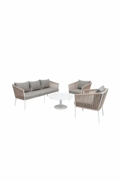 Hillerstorp Udemøbler & Have>Stol Lersund Hvid/Beige