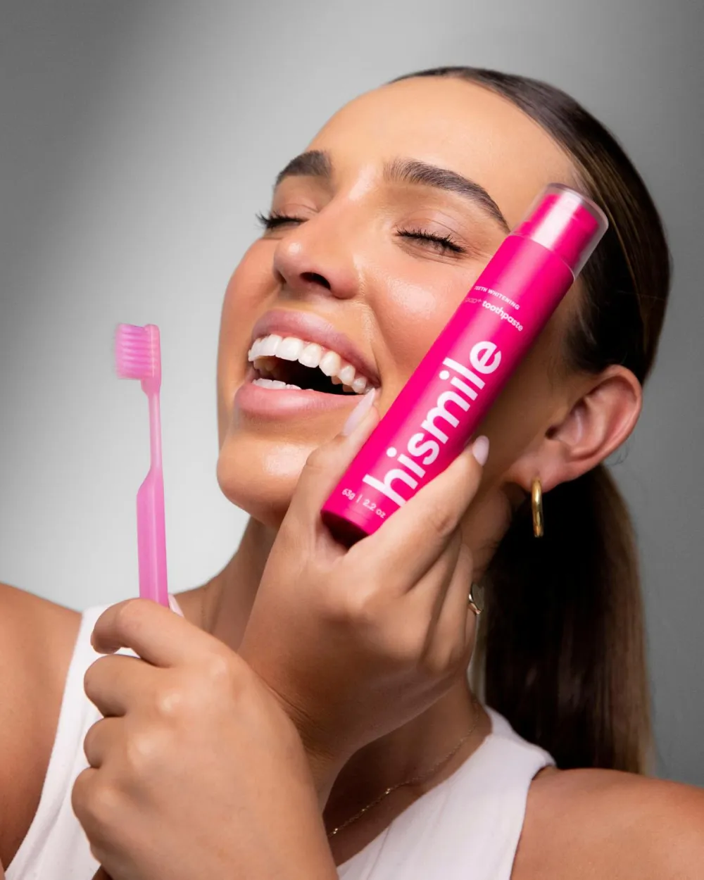 Hismile PAP+ Whitening Toothpaste 63 g No color New
