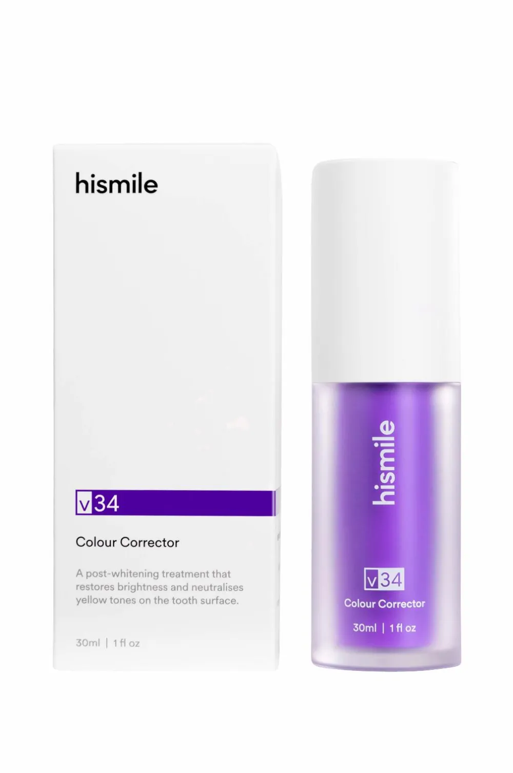 Hismile Tandpleje>V34 Colour Corrector Serum 30 ml No color