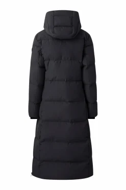 Áhkká Dunfrakke Down Coat Parka W Sort Hot