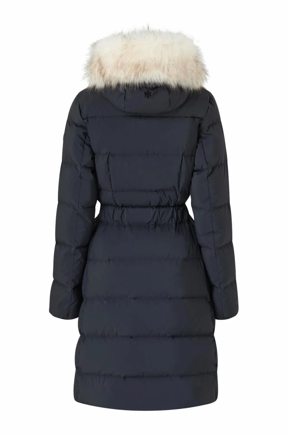 Áhkká Dunfrakke Gold Mid Down Coat Matte Sort Sale