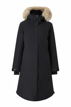 Áhkká Overtøj|Overtøj>Dunparka Down Parka Polar W Sort