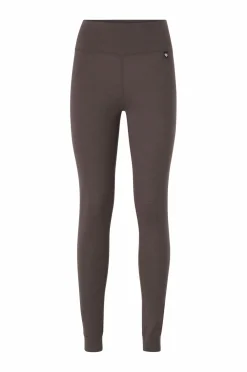 Áhkká Merino Wool Pant W Mørkebrun Outlet