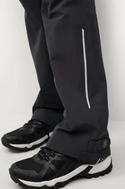 Áhkká Overtræksbukser Shell Pant Jr Sort Outlet