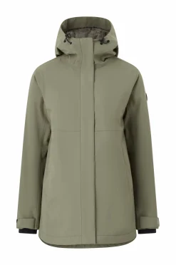Áhkká Parka Urban Padded Parka W mosgrøn Outlet