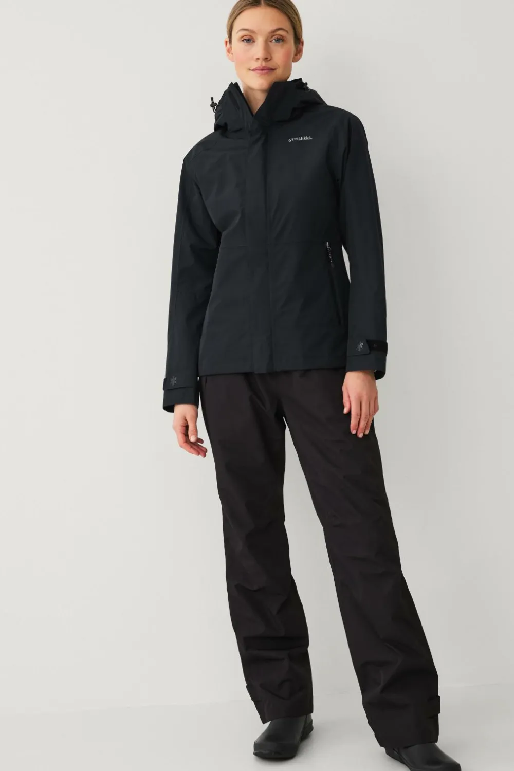 Áhkká Regntøj>Regnbukser Rain Pant W Sort