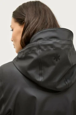 Áhkká Regnjakke PU Parka W Black mdf/metal Outlet