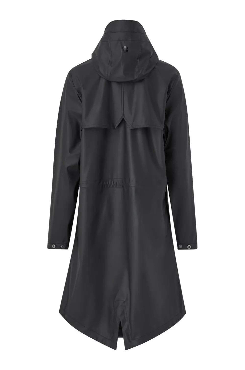Áhkká Overtøj|Overtøj>Regnparka Rain Waist Parka PU Sort