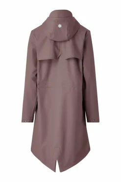 Áhkká Regnparka Rain Waist Parka PU Brun Online
