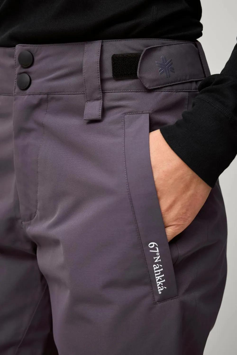 Áhkká Overtøj|Overtøj>Shell-bukser Shell Pant W Forged iron
