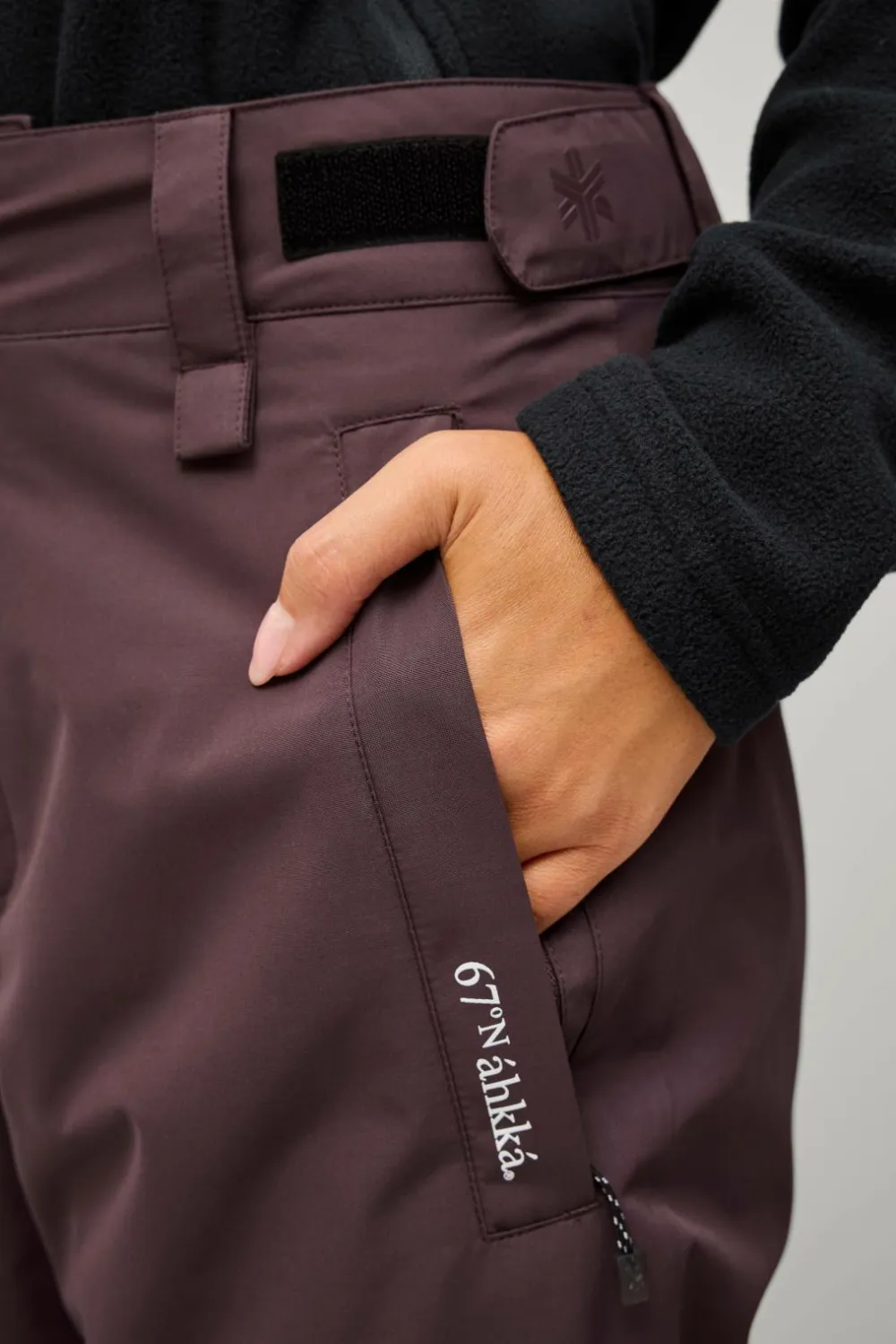 Áhkká Overtøj|Overtøj>Shell-bukser Shell Pant W Mørkebrun