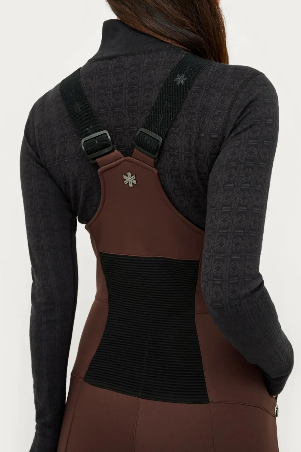 Áhkká Skibukser Gold Softshell Bib Ski Pant Dyb mahogni Discount