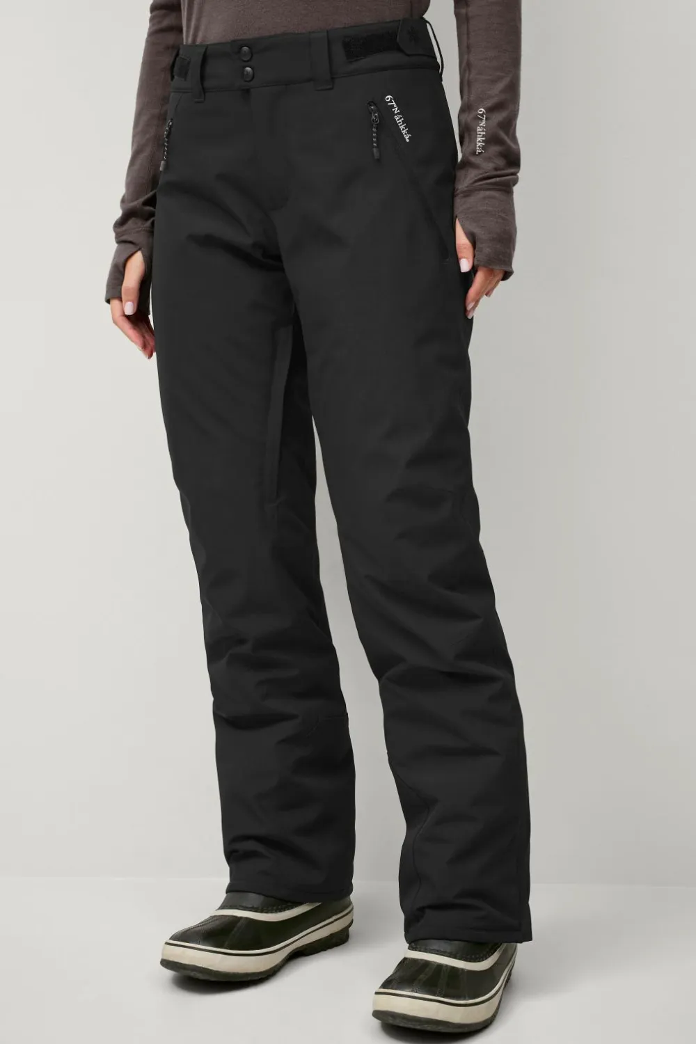 Áhkká Skibukser Ski Pants W Sort Sale