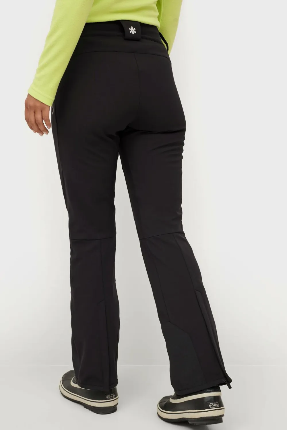 Áhkká Overtøj|Overtøj>Skibukser Softshell Ski Pants Sort