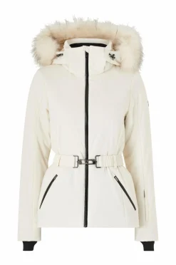 Áhkká Skijakke Gold Ski Jacket Cremehvid Sale