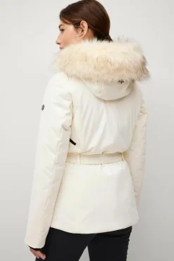 Áhkká Skijakke Gold Ski Jacket Cremehvid Sale