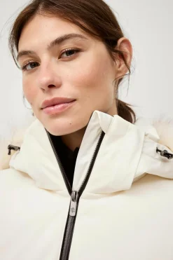 Áhkká Skijakke Gold Ski Jacket Cremehvid Sale