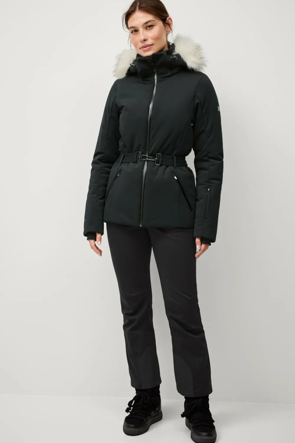 Áhkká Jakker & Frakker>Skijakke Gold Ski Jacket Sort