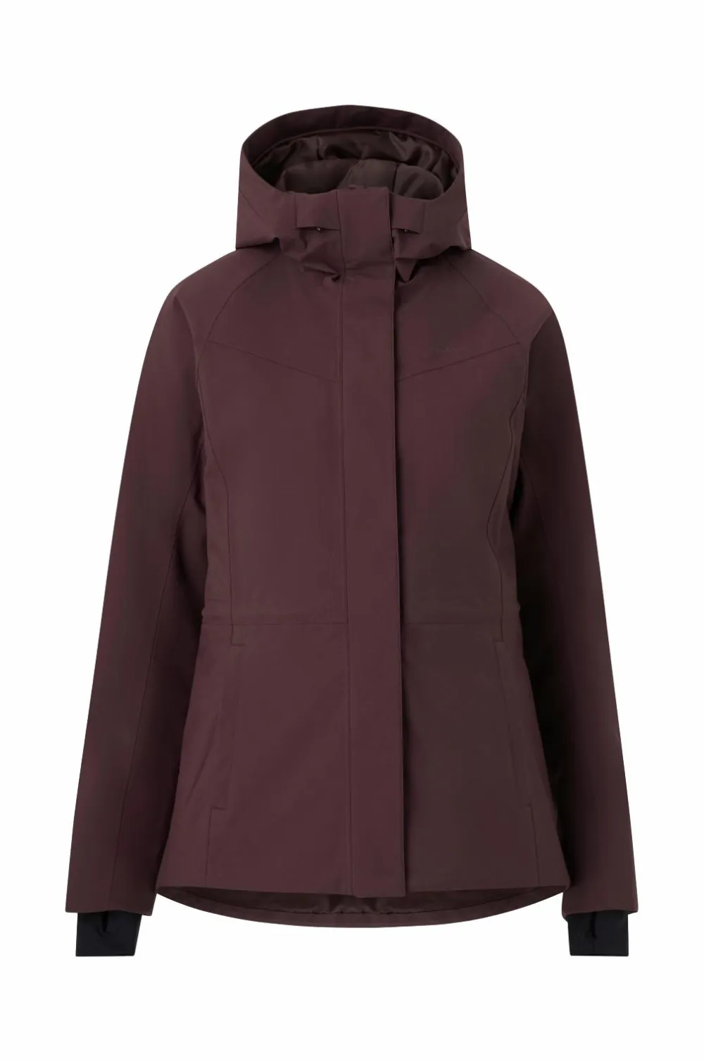 Áhkká Skijakke Outdoor Jacket Padded Chokoladebrun Outlet