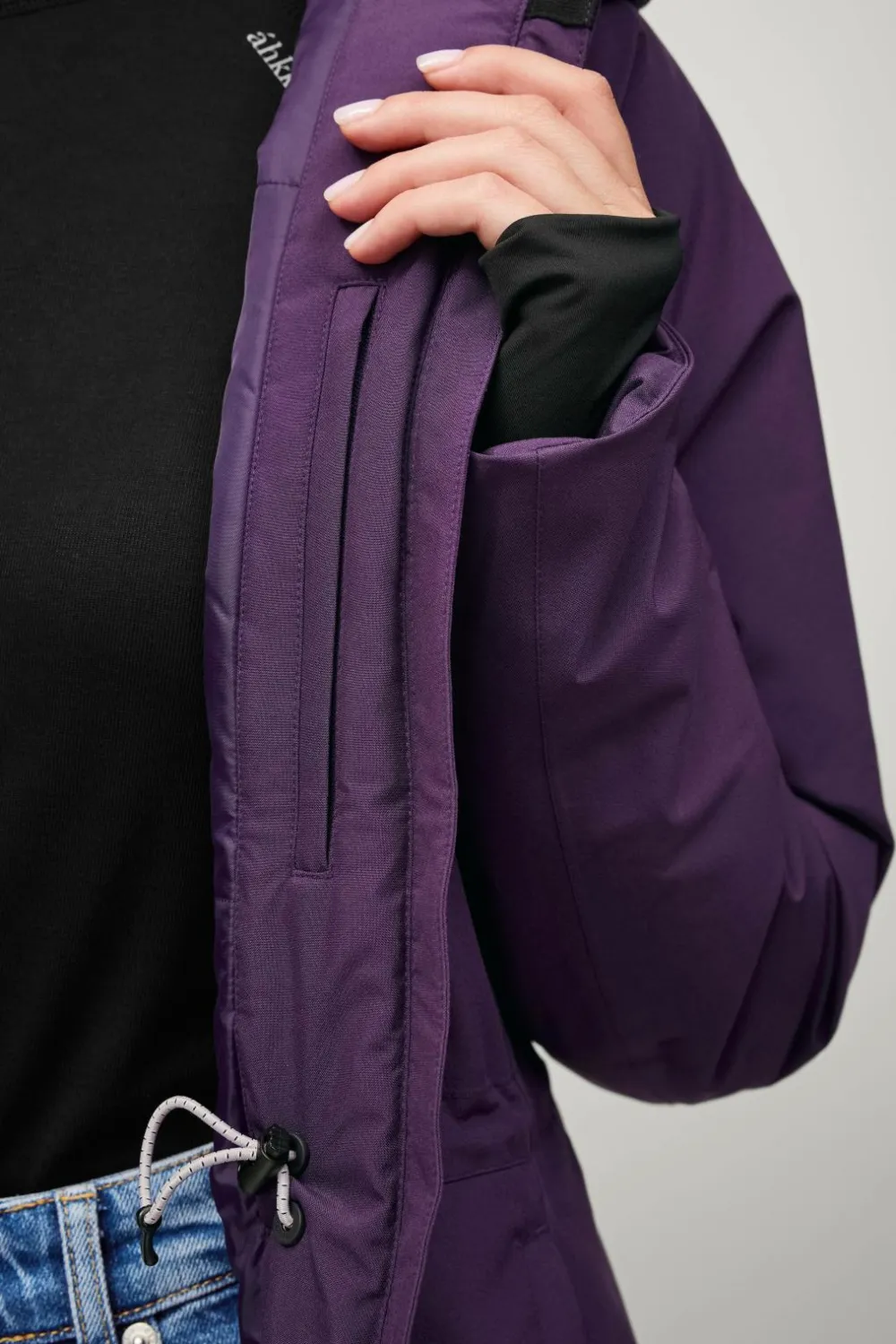 Áhkká Skijakke Outdoor Jacket Padded Dyblilla